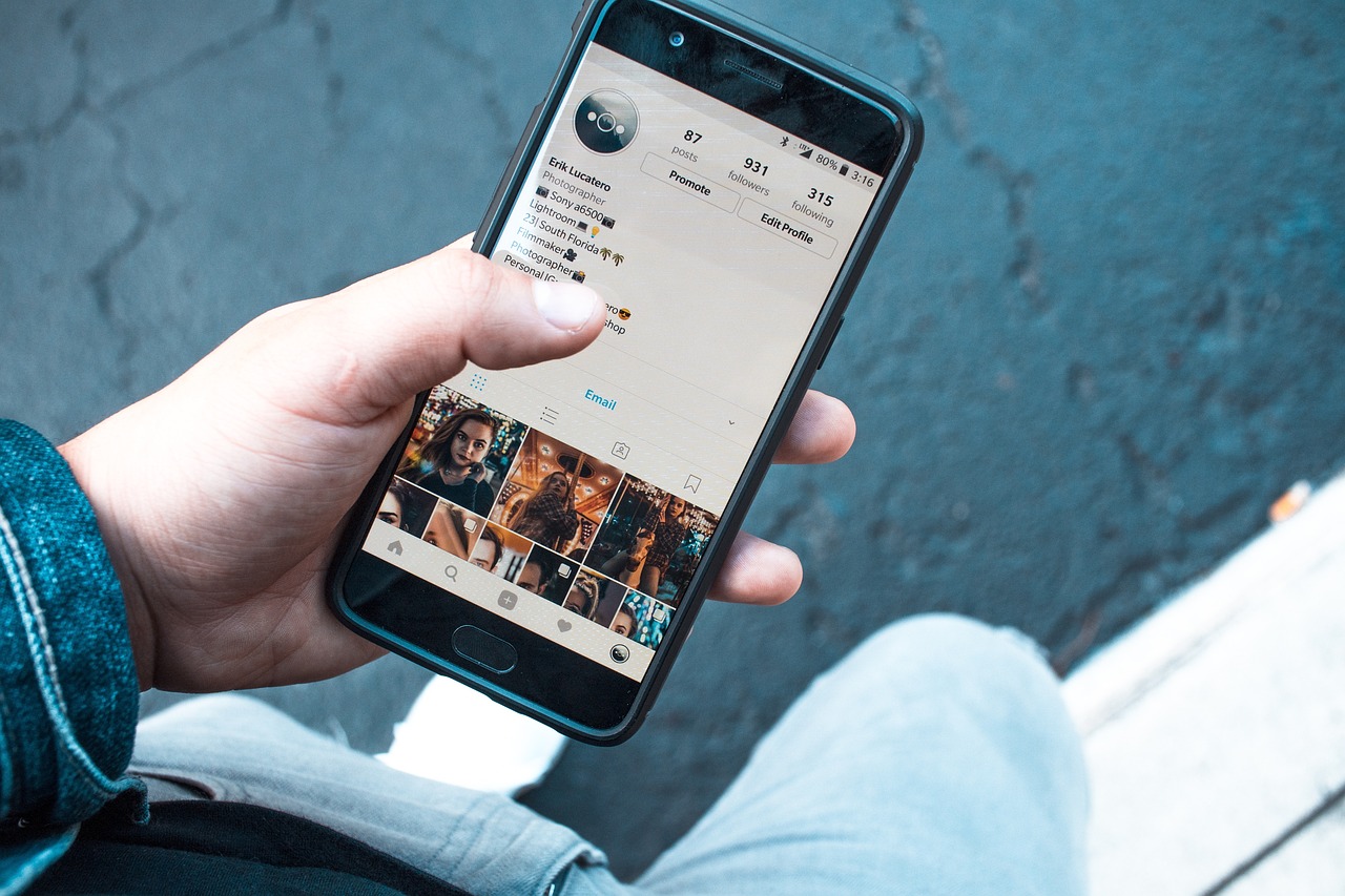 Instagram-tilin luominen